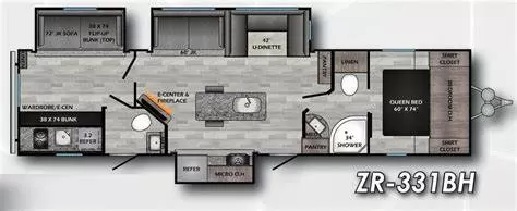 Used 2021 CrossRoads RV Zinger 331BH for sale in Picayune, MS