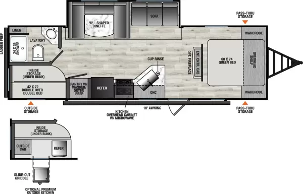 New 2026 Forest River RV Viking 6k Series 262DBS for sale in Lucedale, MS