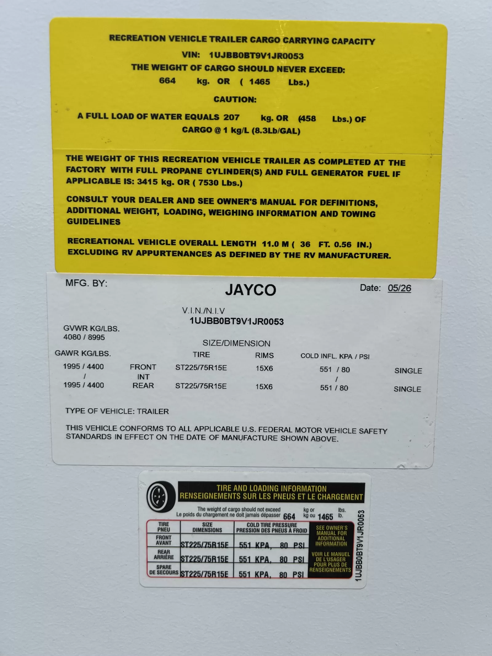 New 2027 Jayco Jay Feather 29QBH floorplan layout